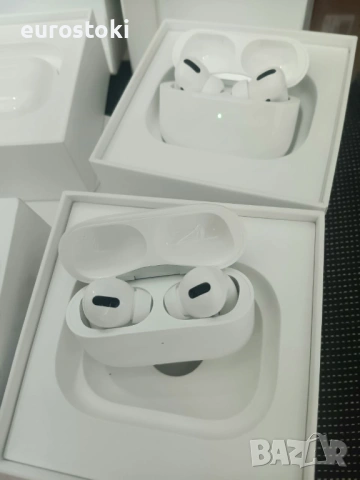 ЛОТ ОТ 5 БРОЯ безжични слушалки Apple AirPods Pro, ОРИГИНАЛЕН продукт Apple, всички с леки следи , снимка 6 - Bluetooth слушалки - 54495042