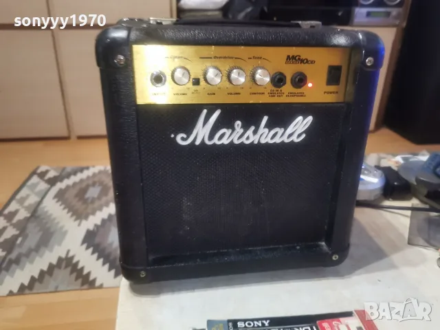 MARSHALL MG10CD 2307262033L4, снимка 3 - Ресийвъри, усилватели, смесителни пултове - 55397415