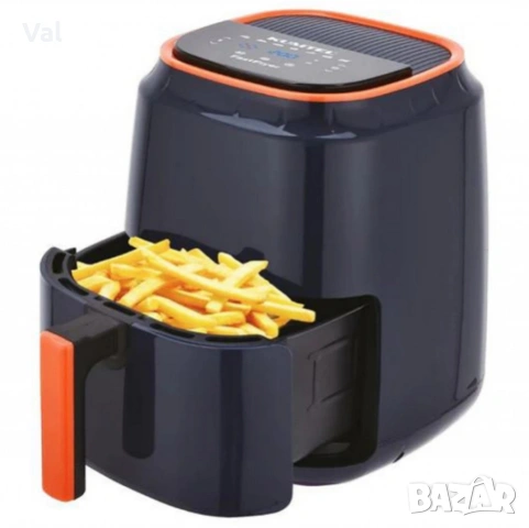 Фритюрник KUMTEL Airfryer с LED дисплей и сензорно управление, снимка 6 - Фритюрници - 54671577