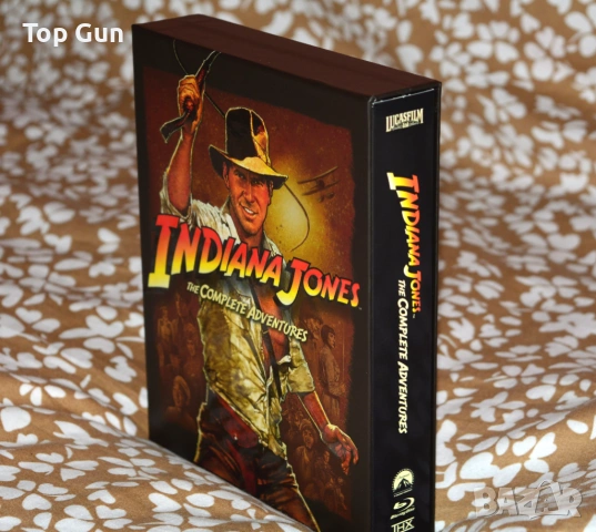 Блу Рей Индиана Джоунс Четирилогия Blu Ray Indiana Jones
