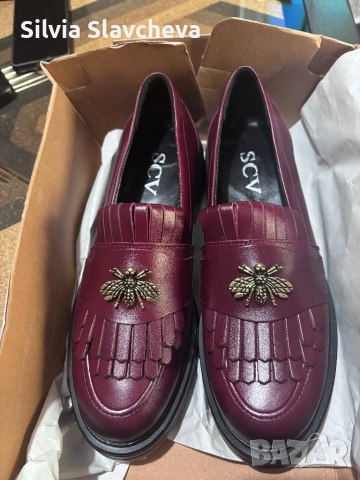 НОВИ-обувки естествена кожа