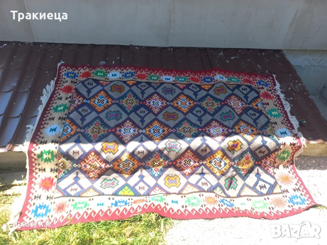 СТАР ЧИПРОВСКИ КИЛИМ , снимка 2 - Антикварни и старинни предмети - 54736530