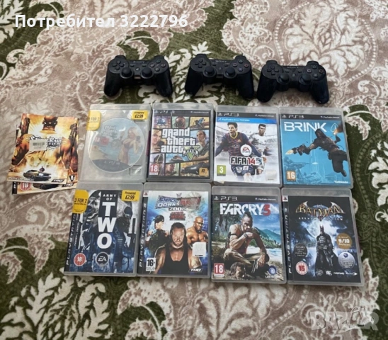 Ps 3 игри и 3 джоистика 2 gta 5
