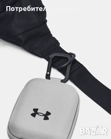 НОВА оригинална мъжка черна чанта чантичка за кръста "банан" crossbody bag UNDER ARMOUR от САЩ, снимка 10 - Чанти - 55606878