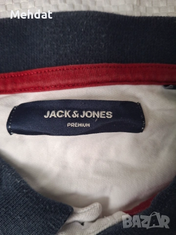 Jack & Jones Premium – оригинална мъжка поло тениска, снимка 2 - Тениски - 55142180