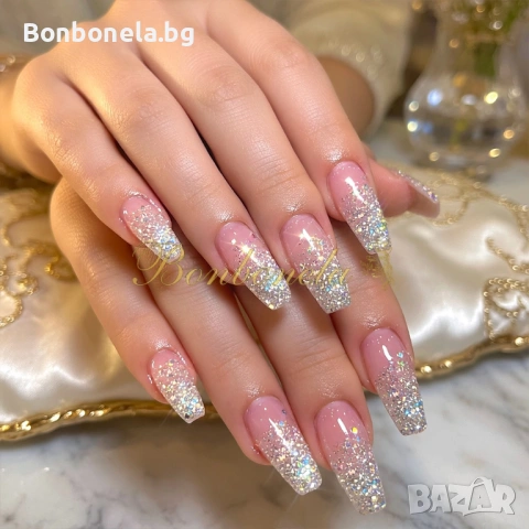 Самозалепващи изкуствени нокти Press On Nails, снимка 8 - Продукти за маникюр - 53033369