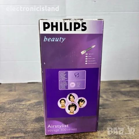Чисто нова Ретро маша за коса Philips Airstylist Voyage 300 HP4622, мощност 300W, подходяща за път, снимка 7 - Маши за коса - 55360627