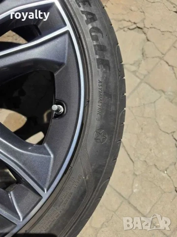 5х112 Джанти 17 цола VW Golf Caddy Touran 5x112 Фолксваген Тоуран Кади ет 56 J 7.5 , цо 66.6 Гуми 22, снимка 4 - Аксесоари и консумативи - 55010846