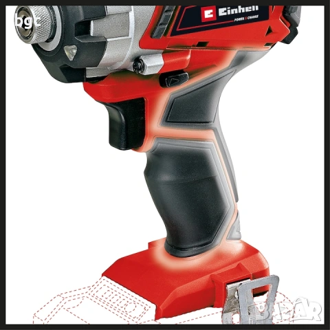 Акумулаторен 18V Impact Ударен Винтоверт Гайковерт Einhell TE-CI 18/1 Li-solo, 18 V, 140 Nm, снимка 6 - Винтоверти - 54283578