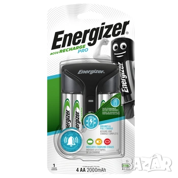 Акумулаторни Батерии Duracell / Energizer, Зарядно за презареждащи батерии АА, ААА, снимка 2 - Друга електроника - 54445712