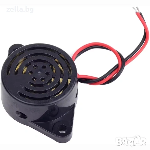 Комплект от 3 активни пиезо зумера 3–24V, 100dB – за Arduino, DIY проекти и алармени системи 10488, снимка 6 - Друга електроника - 54706406