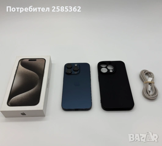 iPhone 15 Pro 256 Gb Blue Titanium | Перфектен технически