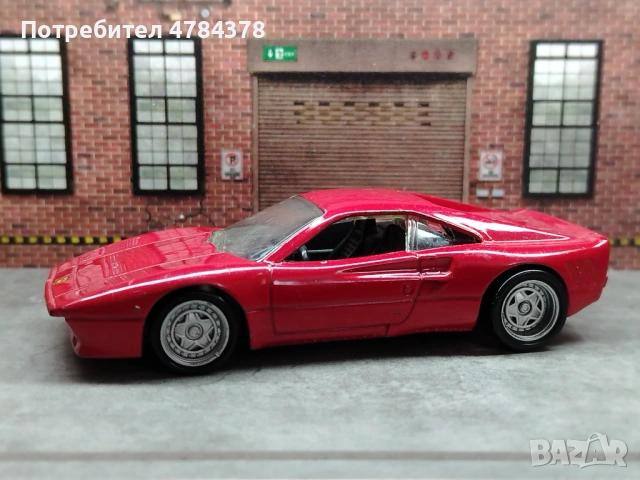 Hot wheels Ferrari 288 GTO 1:43, снимка 4 - Коли, камиони, мотори, писти - 54217717