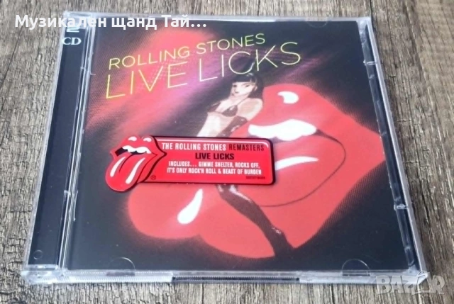 Компакт Дискове - Рок Метъл: Rolling Stones - Live Licks - Live - 2 CD