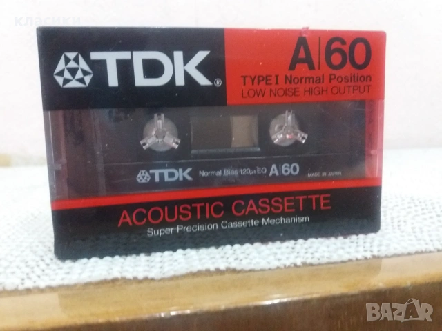 Аудио касетка TDK A60-нова.