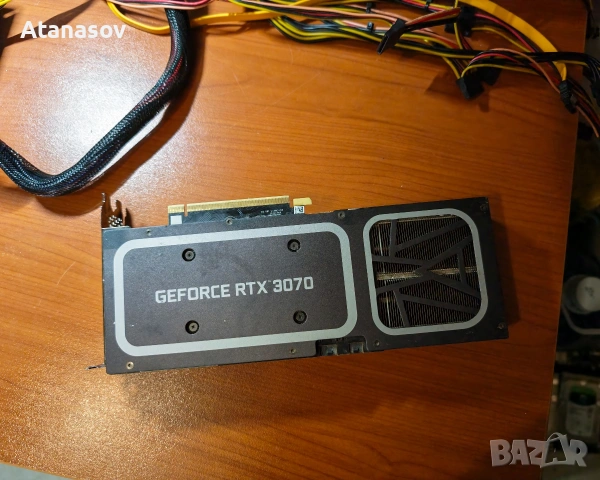 RTX 3070 8gb ddr6 неработеща