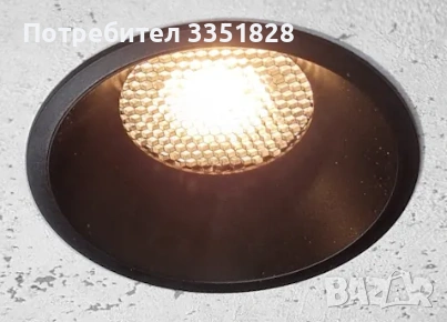 ЛУНИЧКА БЯЛА/ЧЕРНА ЗА ВГРАЖДАНЕ , снимка 2 - Лампи за таван - 54300512