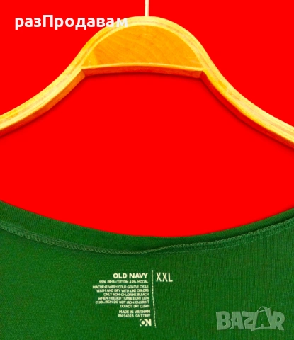 Блуза - Ластична -XXL-5L- Марка- OLD NAVY, снимка 2 - Блузи с дълъг ръкав и пуловери - 54807384