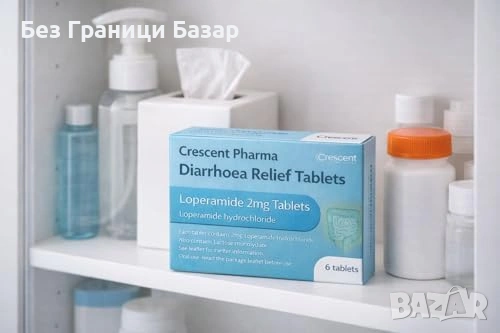 Нови Антидиарични таблетки 48 броя за остро разстройство пътуване и дом, снимка 7 - Други стоки за дома - 54980966