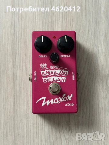 Maxon AD10 Analog Delay с кутия