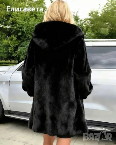 Дамско модерно зимно палто , снимка 2 - Якета - 53976166