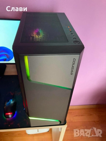 Геймърски компютър Cougar AMD 6x3,5 GHz, NVIDIA GTX 660, 16GB RAM, SSD, HDD, Windows 11 Pro, снимка 7 - Геймърски - 53301158