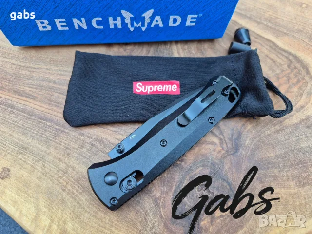 Сгъваем нож SUPREME Benchmade /Bugout Knife 535BK-2203, снимка 13 - Ножове - 55565385
