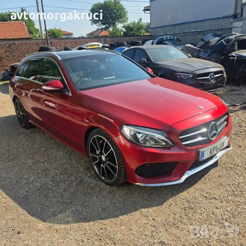 Mercedes-Benz C300 Hybrid W205 AMG пакет Комби Десен волан Автомобилът се продава цял 6999€, снимка 3 - Автомобили и джипове - 55616667