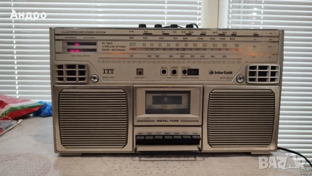 Радио касетофон ITT