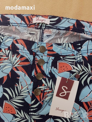 7XL Нови летни панталони Sheego , снимка 3 - Къси панталони и бермуди - 55053532