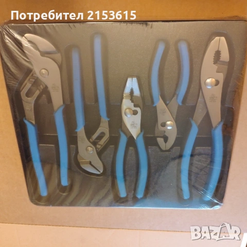Cornwell Tools 5броя качествени клещи комплект, снимка 4 - Клещи - 54859934