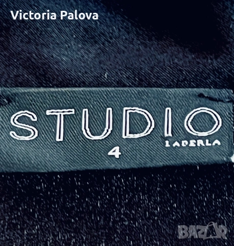 Ексклузивна копринена риза Studio La Perla - 100% естествена коприна, Италия, снимка 4 - Ризи - 54354413