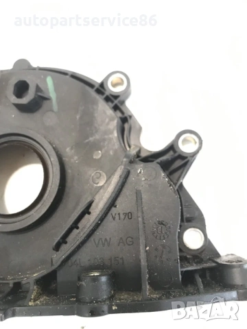 Уплътнение на колянов вал семеринг за Audi A3 2.0 TDI 8V (2011-2016) 04L103151, снимка 3 - Части - 54726631