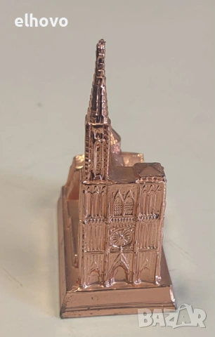 Сувенир, Катедралата в Страсбург, снимка 6 - Антикварни и старинни предмети - 54340500