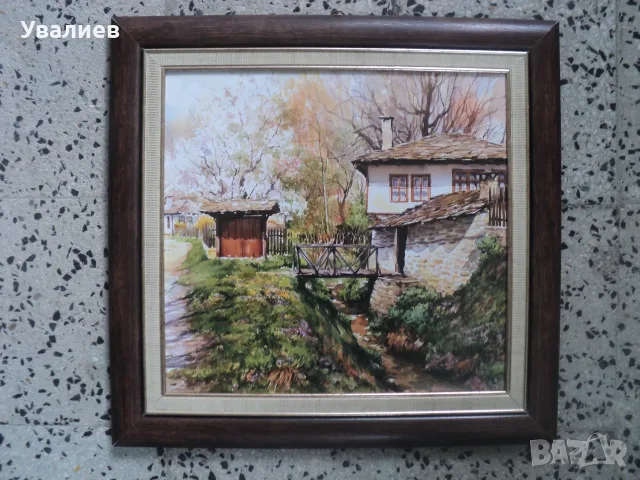 Постери - стари селски къщи в рамки, снимка 15 - Антикварни и старинни предмети - 42824533