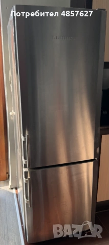 Liebherr CUPesf 2721 – работещ хладилник с фризер, инокс – 160 €