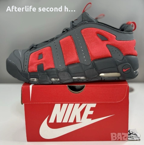 Nike Air More Uptempo Low, снимка 3 - Маратонки - 54173317