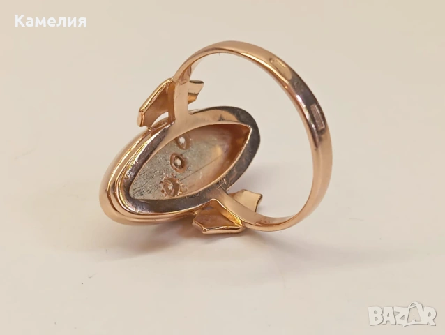 Руско злато , снимка 10 - Пръстени - 54397865