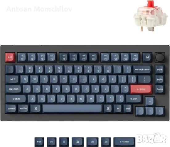 Механична клавиатура Keychron V1 Max 75% RGB