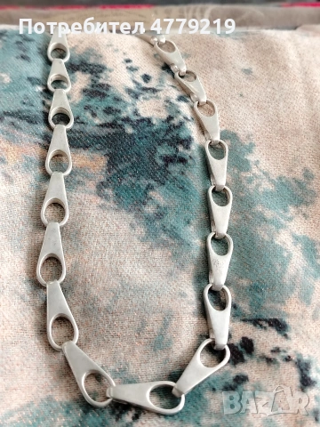 Масивен сребърен ланец 