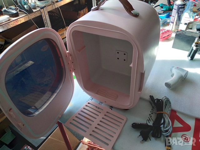 Мини хладилник 12V/220V Baseus Zero Space CRBX01, снимка 7 - Хладилници - 54938134
