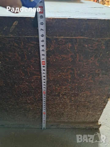 Неизползван стар дървен сандък, снимка 7 - Антикварни и старинни предмети - 54313455