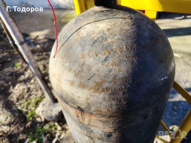 метанова бутилка 8кг, снимка 6 - Части - 54244034