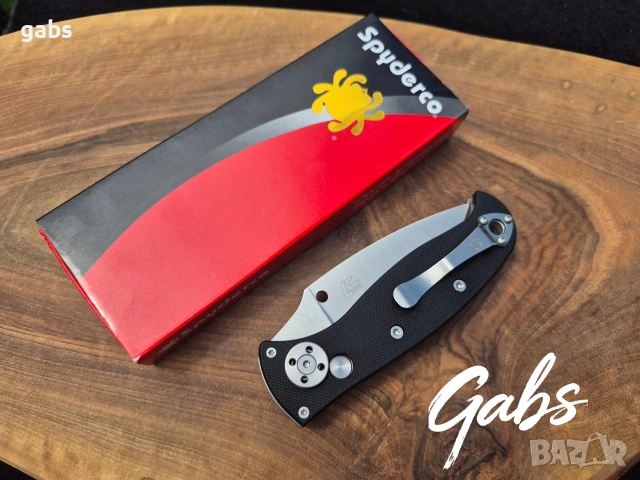 Автоматичен нож Spyderco Autonomy 2 C165GP2, снимка 16 - Ножове - 54750847