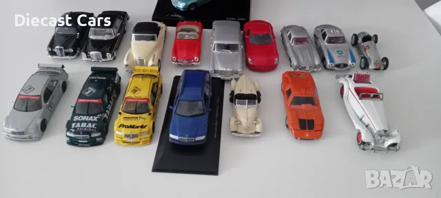 Mercedes-Benz 300 SL McLaren  1:43 Minichamps, Schabak, Altaya, Corgi, Spark, Pilen , снимка 2 - Колекции - 55354662