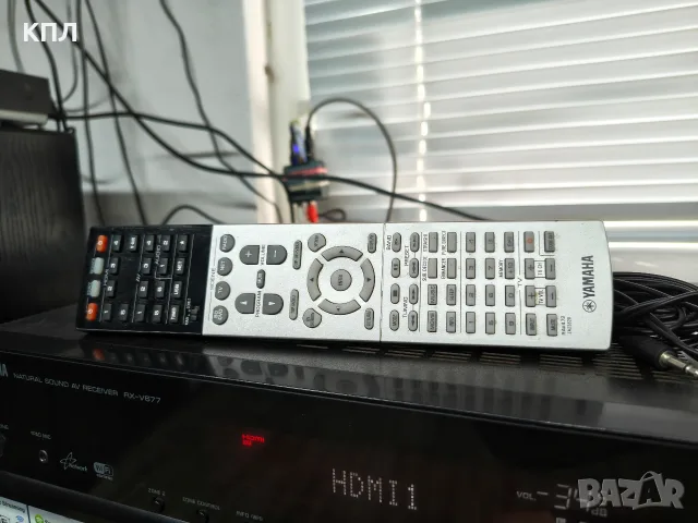 7.2 канален ресивър YAMAHA RX-V 677 4K HDMI , снимка 4 - Ресийвъри, усилватели, смесителни пултове - 55530578