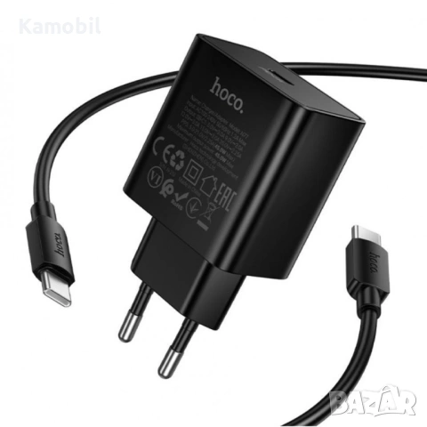 Зарядно Hoco N77 GAN PD 45W Type C/Type C USB, снимка 2 - Оригинални зарядни - 54799719