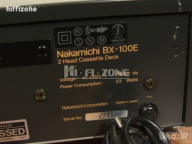ДЕК   Nakamichi bx-100e , снимка 9 - Декове - 54349540
