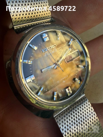 SEIKO Actus 1976 обслужен, снимка 2 - Мъжки - 54917980