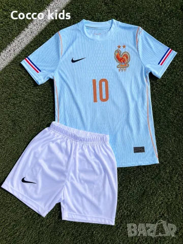 Детски футболни екипи на Мбаппе / Mbappe 10 ! НОВО, снимка 6 - Футбол - 55331691
